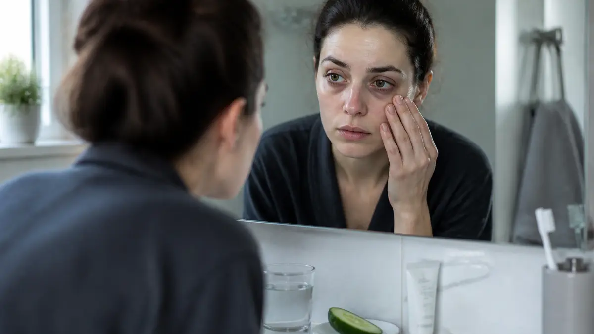 Cernes et poches sous les yeux : soins, hygiène de vie et options esthétiques