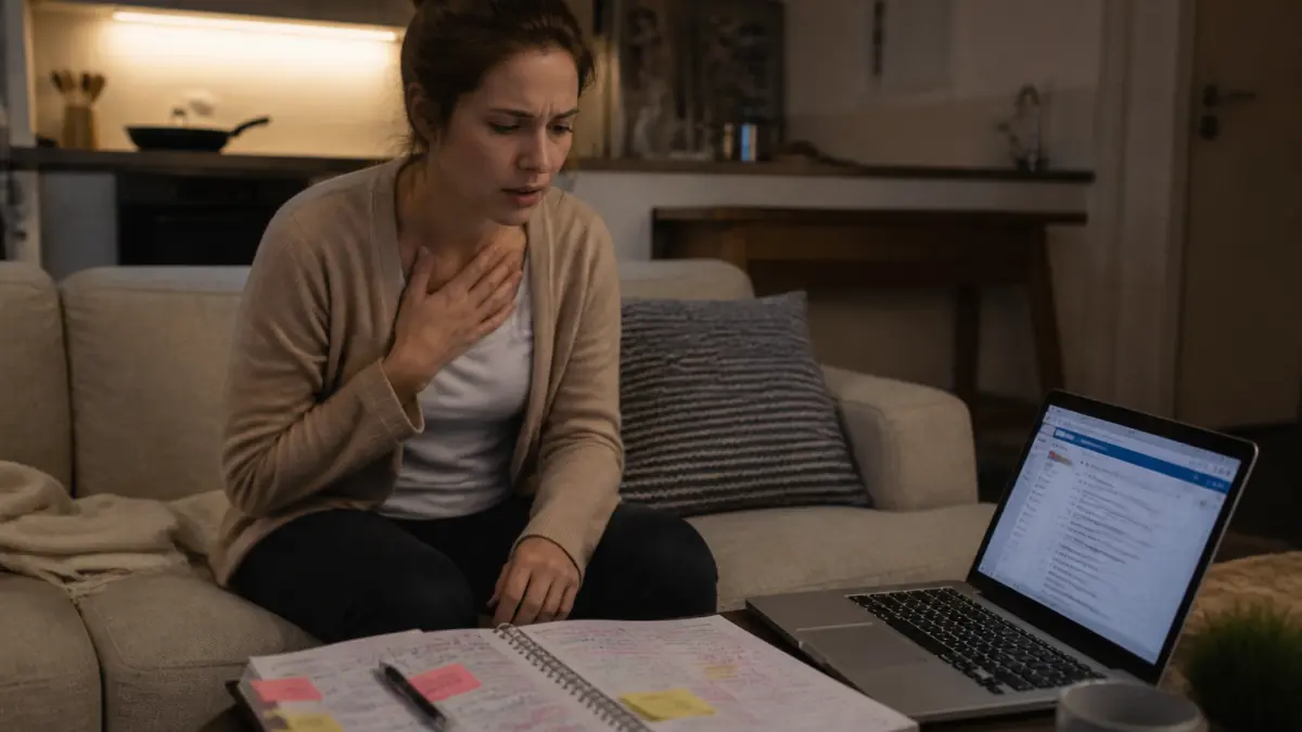 Stress symptomen: wanneer het lichaam signalen uitzendt