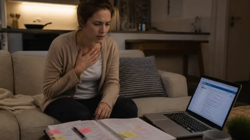 Stress symptomen: wanneer het lichaam signalen uitzendt